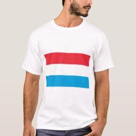 Camiseta Bandeira do Luxemburgo