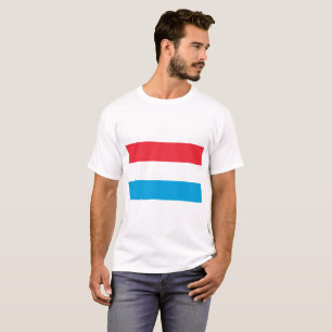 Camiseta Bandeira do Luxemburgo
