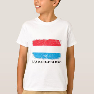 Camiseta Bandeira do Luxemburgo Europa Viagem Férias Europa