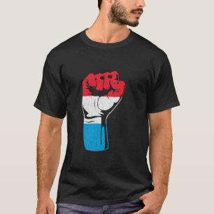 Camiseta Bandeira do Luxemburgo Orgulho Luxemburguês Letzeb