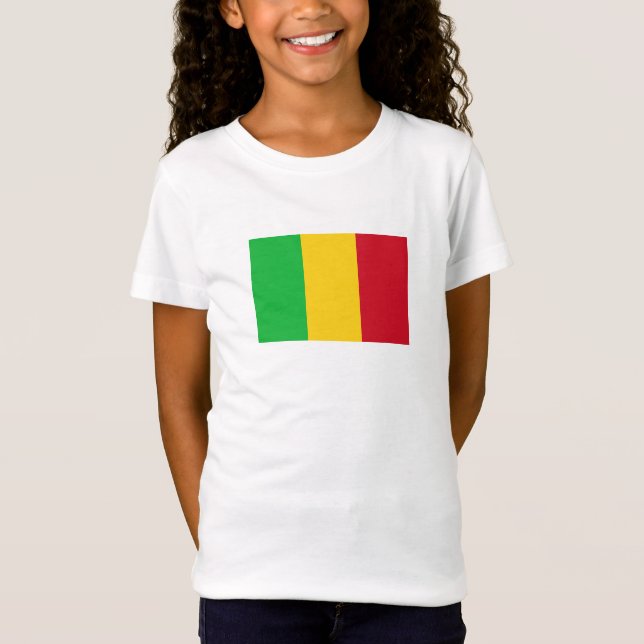 Camiseta Bandeira do Mali (Frente)