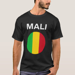 Camiseta Bandeira do Mali Moderna