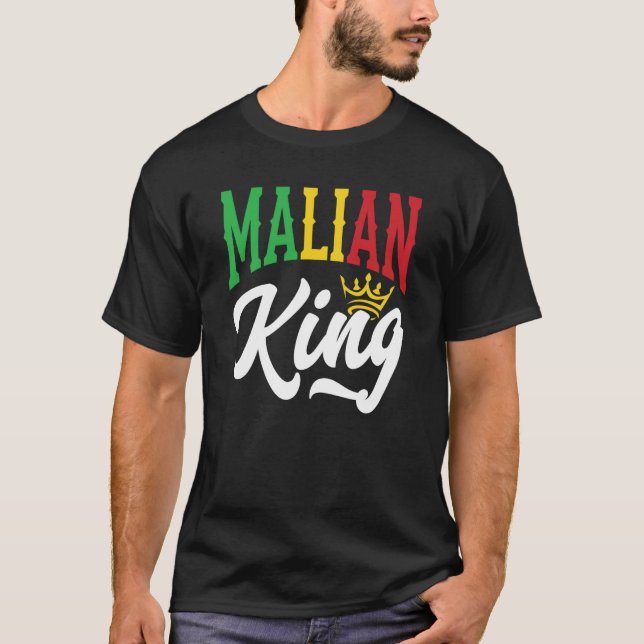 Camiseta Bandeira do Mali, Rei do Mali (Frente)