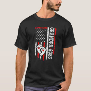 Camiseta Bandeira Do Mens Us Promovida Para O Avô No Leste