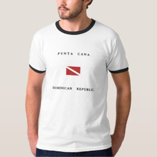 Camiseta Bandeira do mergulho do mergulhador da República