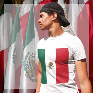 Camiseta Bandeira do México