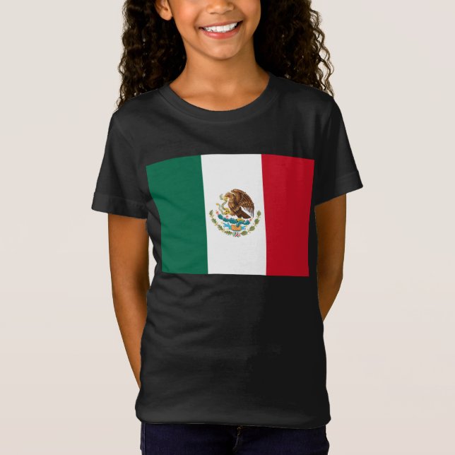 Camiseta Bandeira do México, Bandera da República Mexicana (Frente)