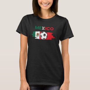 Camiseta Bandeira do México Futebol Fãs de Futebol Mexicano