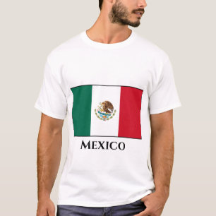 Camiseta Bandeira do México (Mexicano)