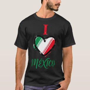 Camiseta Bandeira do México Orgulho Mexicano Raízes Mexican