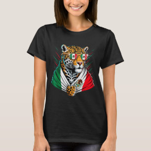 Camiseta Bandeira do México Orgulho Mexicano Raízes Mexican