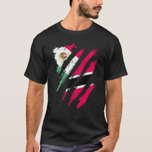 Camiseta Bandeira do México Trinidad&Tobago Cultivado País