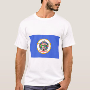 Camiseta Bandeira do Minnesota