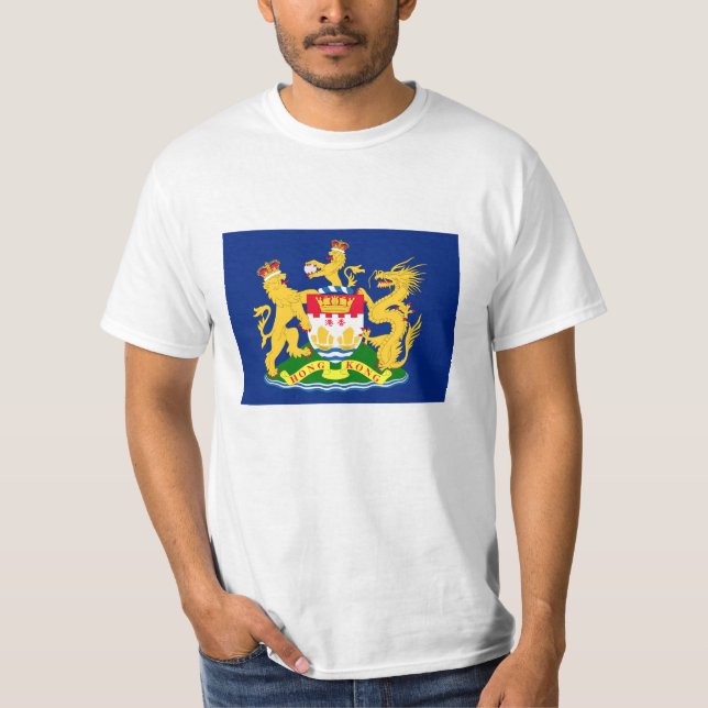 Camiseta Bandeira do movimento da autonomia de Hong Kong - (Frente)