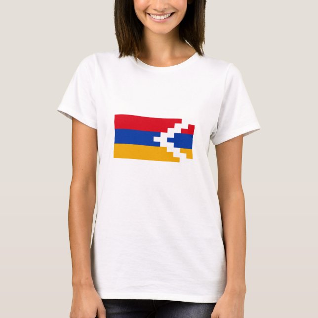 Camiseta Bandeira do Nagorno Karabakh (Frente)