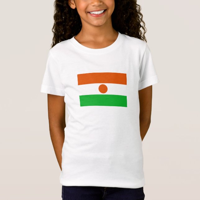 Camiseta Bandeira do Níger (Frente)