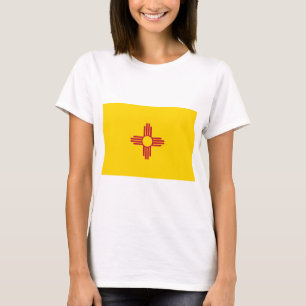 Camiseta Bandeira do Novo México (Estado dos EUA)