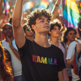 Camiseta Bandeira do Orgulho Arco-Íris 2024 Eleição T-Shirt
