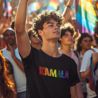 Camiseta Bandeira do Orgulho Arco-Íris 2024 Eleição T-Shirt
