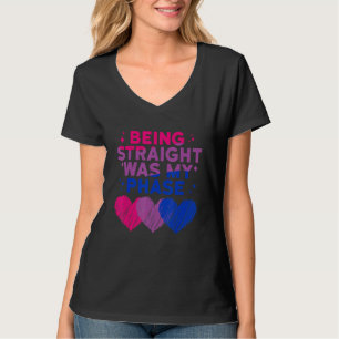 Camiseta Bandeira do Orgulho Bi Bissexual Ser Hétero Foi Mi