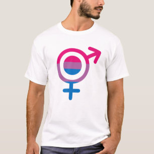 Camiseta Bandeira do Orgulho Bi LGBT Orgulho Ortoso da Biss
