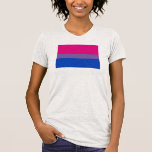 Camiseta Bandeira do Orgulho Bissexual
