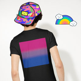 Camiseta Bandeira do Orgulho Bissexual Gradiente - Bi Bande
