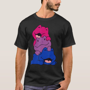 Camiseta Bandeira do Orgulho Bissexual Sapo LGBT