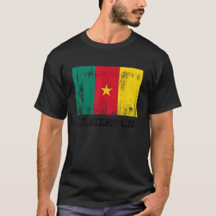 Camiseta Bandeira do Orgulho Camarões, Camarões, Camarões