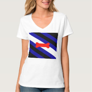 Camiseta Bandeira do orgulho canino da SlipperyJoe expressa