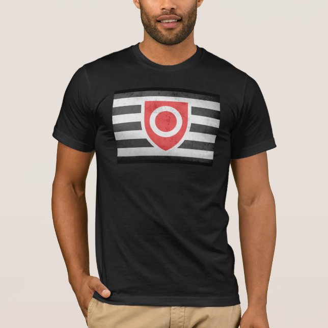 Camiseta Bandeira do Orgulho da Propriedade (Frente)
