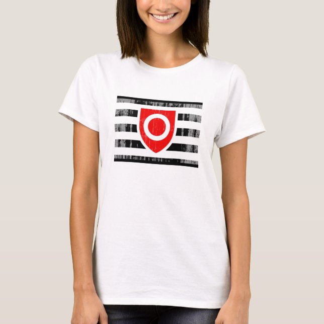 Camiseta Bandeira do Orgulho da Propriedade (Frente)