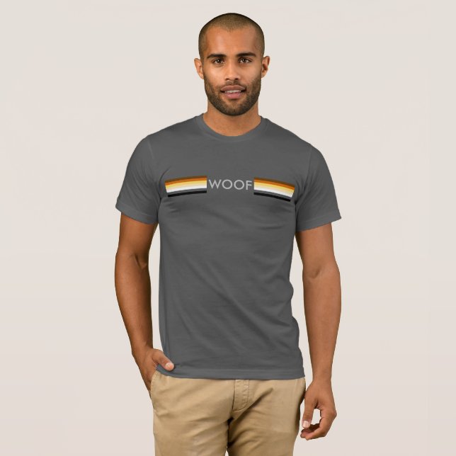 Camiseta Bandeira do Orgulho de Gay de Masculina e Sleek (Frente Completa)