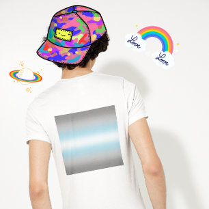 Camiseta Bandeira do Orgulho Demiboy Gradiente – Bandeira D