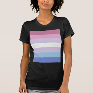 Camiseta bandeira do orgulho do bigender