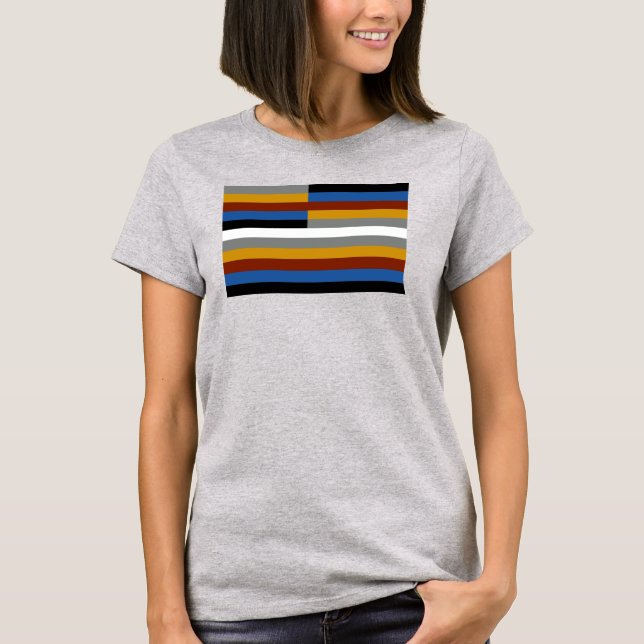 Camiseta Bandeira do Orgulho Freak (Frente)