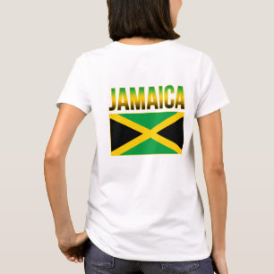 Camiseta Bandeira Do Orgulho Jamaicano Na Jamaica