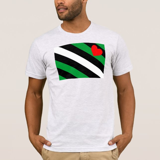 Camiseta Bandeira do Orgulho Leather Boi (Frente)