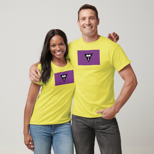 Camiseta Bandeira do Orgulho Lésbico (Unissex)