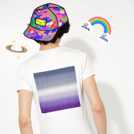 Camiseta Bandeira do Orgulho Lésbico Butch Gradiente – Band