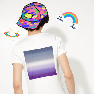 Camiseta Bandeira do Orgulho Lésbico Butch Gradiente – Band