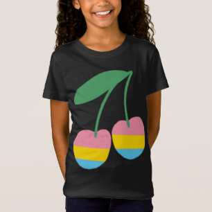 Camiseta Bandeira do Orgulho LGBTQ de Cereja Transexual Cot