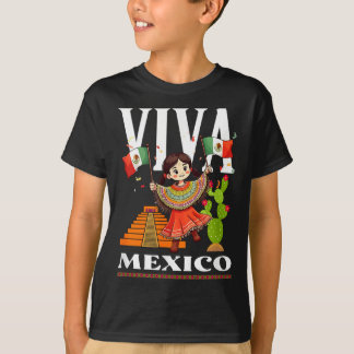 Camiseta bandeira do orgulho mexicano raízes do méxico patr