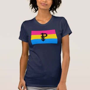 Camiseta Bandeira do Orgulho Pansexual
