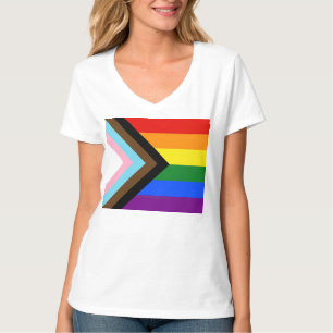 Camiseta Bandeira do Orgulho Progressivo SlipperyJoe's seis