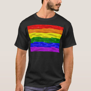 Camiseta Bandeira do orgulho SlipperyJoe's líquido brilhant