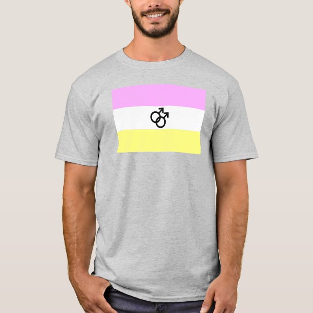Camiseta Bandeira do Orgulho Twink (Frente)