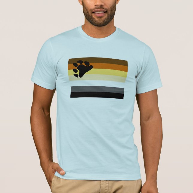 Camiseta Bandeira do Orgulho Ursa (Frente)