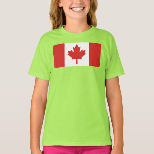 Camiseta Bandeira do país Canadá