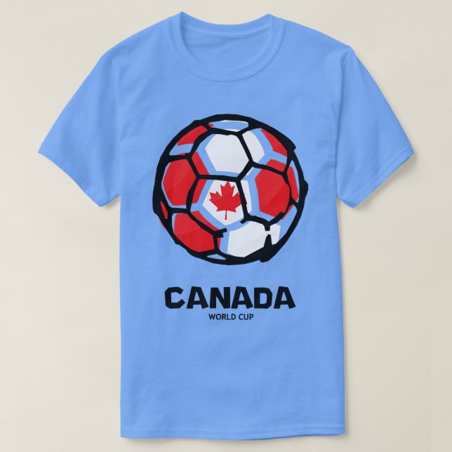 Camiseta Bandeira do país Canadá (Frente do Design)